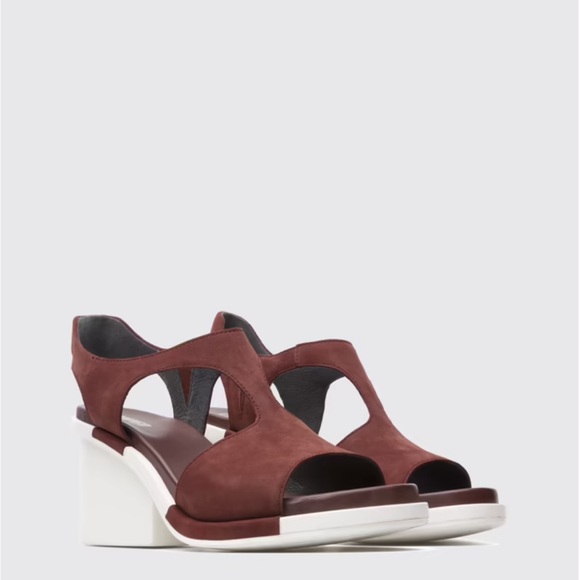 Camper Ivy Brown wedge sandal ISO - Picture 3 of 3